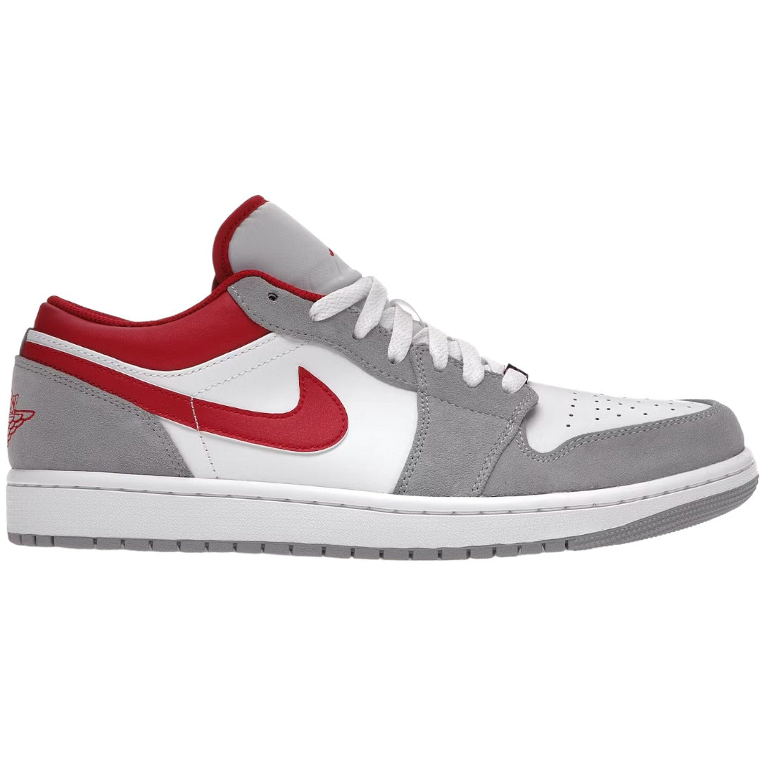 Jordan 1 Low SE Light Smoke Grey Gym Red