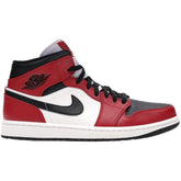 Jordan 1 Mid Chicago Black Toe