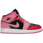 Jordan 1 Mid Coral Chalk GS