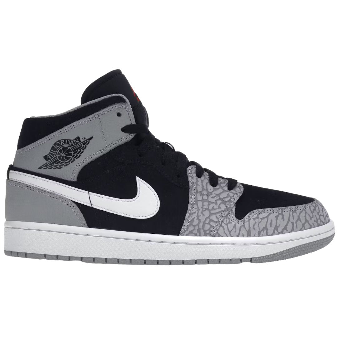 Jordan 1 Mid Elephant Print