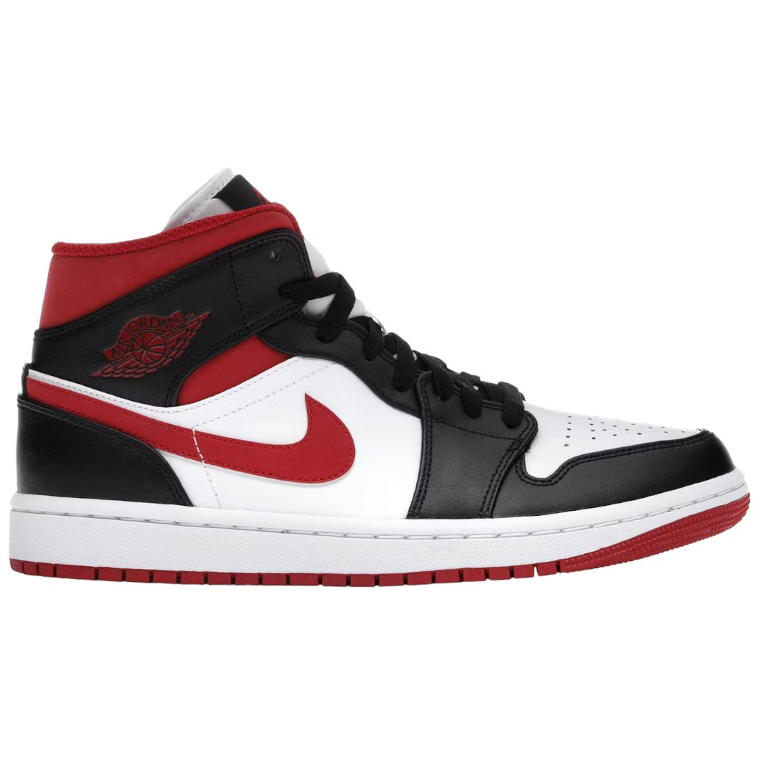 Jordan 1 Mid Gym Red Black White