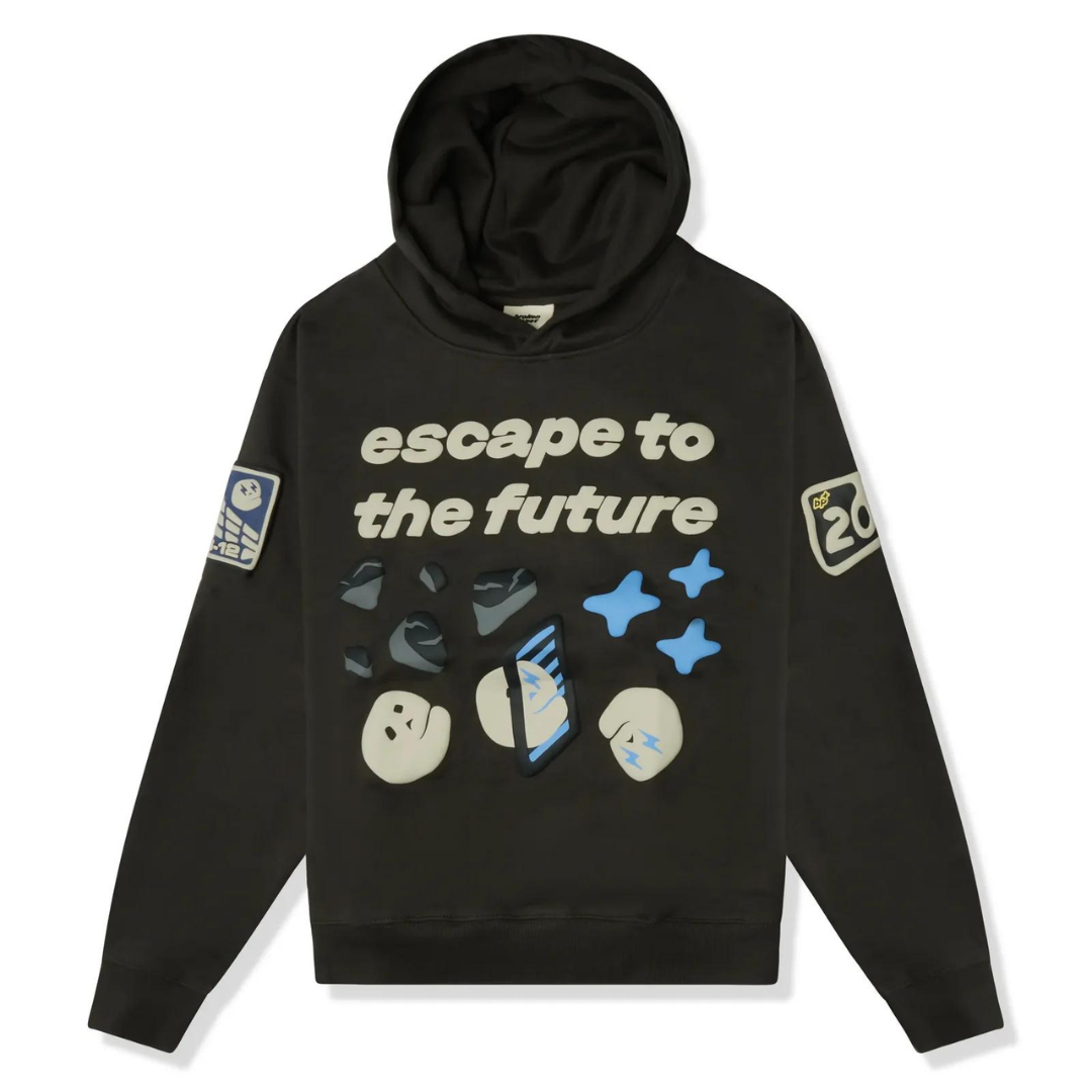 Broken Planet Escape To The Future Hoodie Black