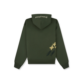 Broken Planet Space Trails Hoodie Green